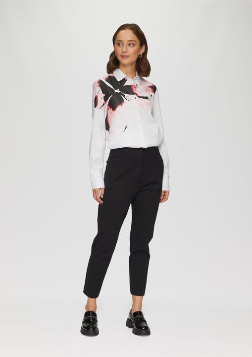 Immagine prodotto s.Oliver Bluse Bluse mit Print und Hemdkragen (42)