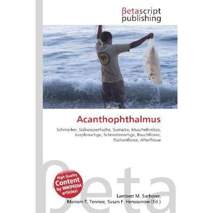 Acanthophthalmus, Fachbücher