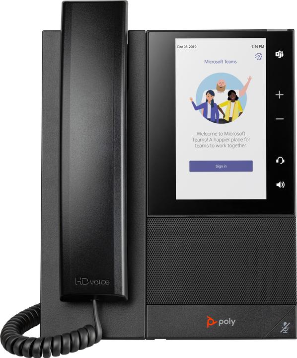 Actual product image HP Poly CCX 505 BMP MS PoE-e
