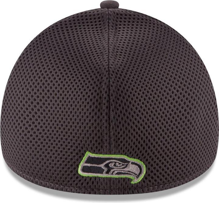 Actual product image New Era 39Thirty Stretch Mesh Cap - Seattle Seahawks - S/M (S/M)