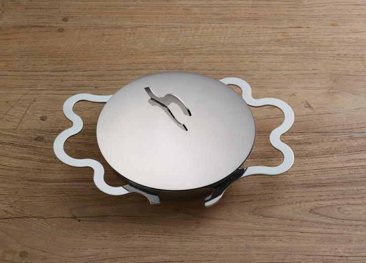 Actual product image Alessi Egg pan TEGAMINO (Frying pan, Stainless steel)