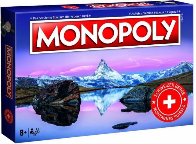 Produktbild Monopoly Schweizer Berge (Deutsch, 2 - 6 Spieler)