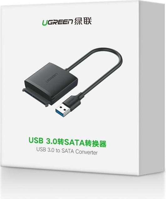 Productafbeelding Ugreen USB 3.0 naar SATA Converter Adapter 2.5" SATA SSD HDD naar USB 3.0