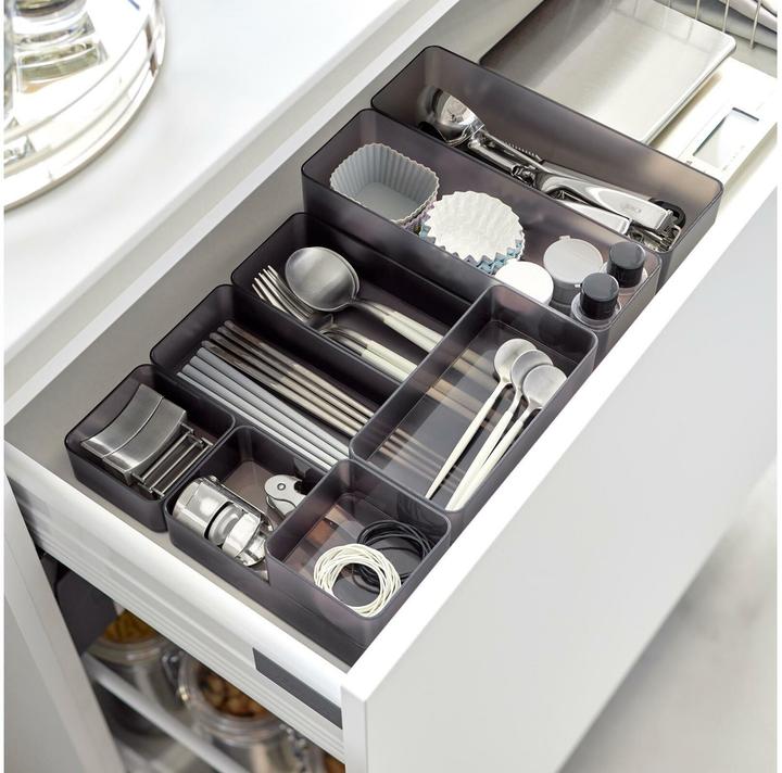 Immagine prodotto Yamazaki Organizzatore impilabile L profondo (set di 2) TOWER (24 cm, 1.38 l, 2x)