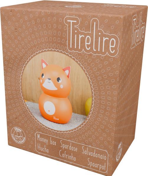 Produktbild Ulysse Couleurs d'Enfance Herziges Sparschwein Fuchs