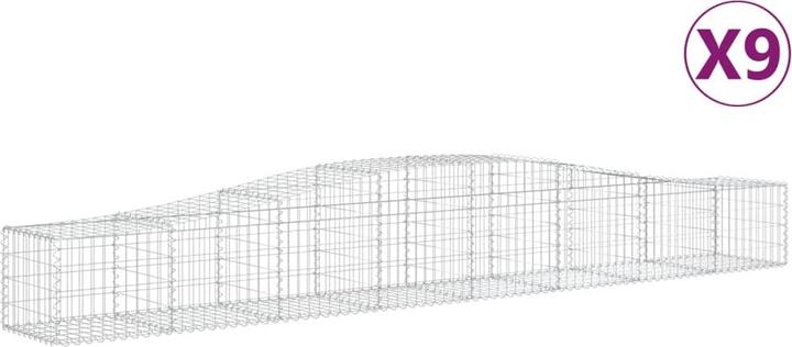 Produktbild vidaXL Gabionenkorb