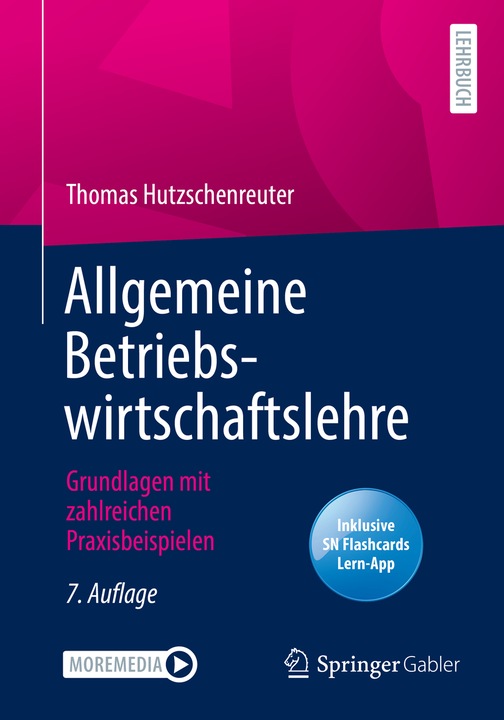 Immagine prodotto Allgemeine Betriebswirtschaftslehre (Tedesco, Thomas Hutzschenreuter, 2022)