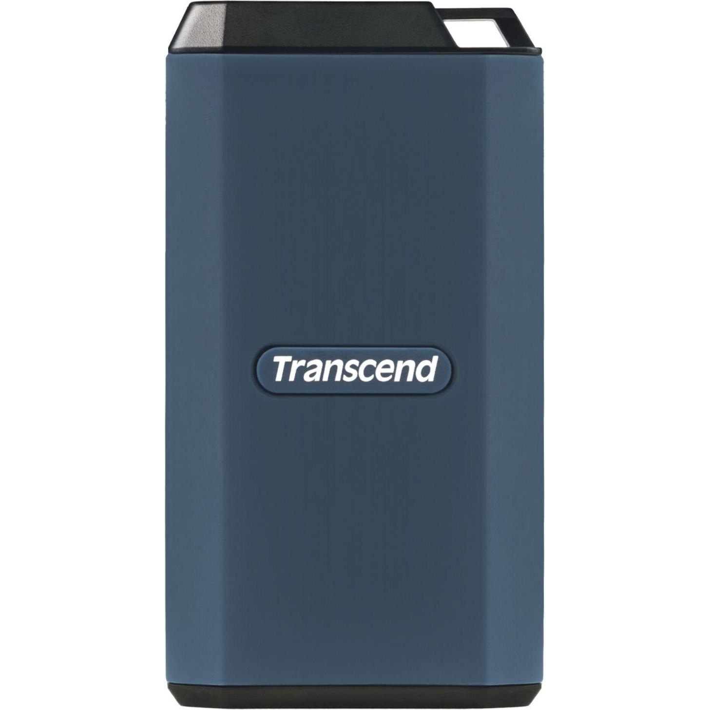 Transcend ESD410C (2000 GB), Externe SSD, Blau
