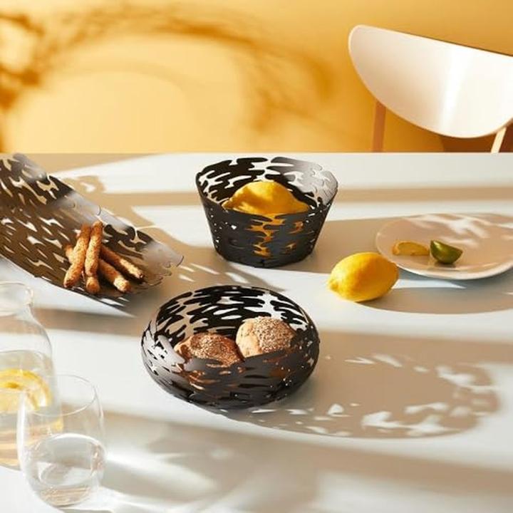 Produktbild Alessi Obstschale BARKNEST platin (Ø 21 x 7 cm)