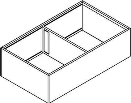 Produktbild Blum Rahmen für LEGRABOX/MERIVOBOX AMBIA-LINE 218 für Frontschubkasten