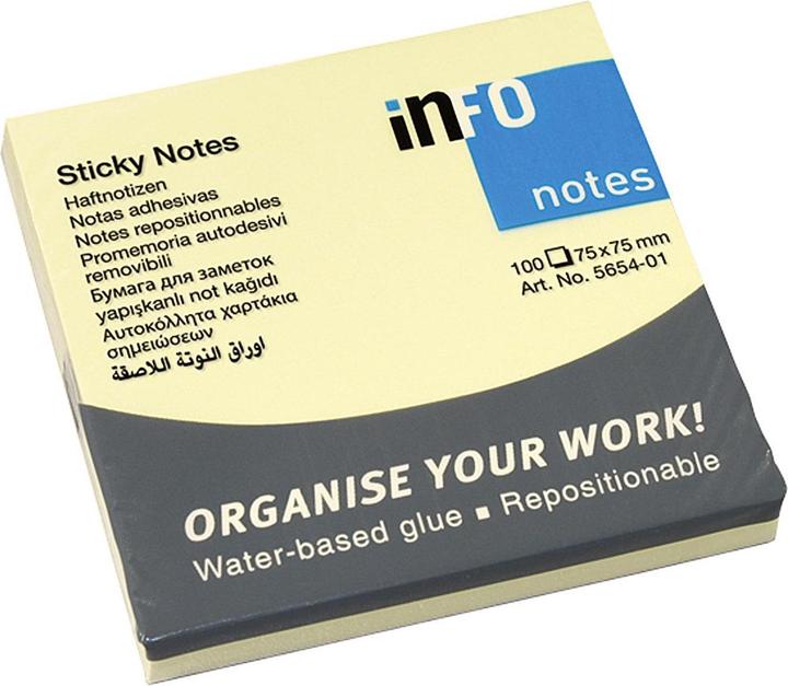 Productafbeelding Plakbriefjes (75 x 75 mm)