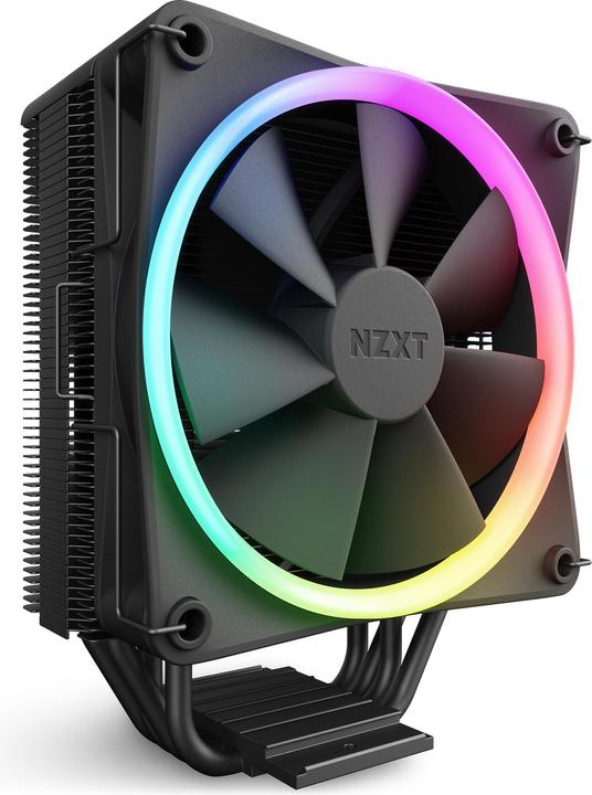 NZXT T120 RGB Processor Air cooler 12 cm Black 1 pc(s)