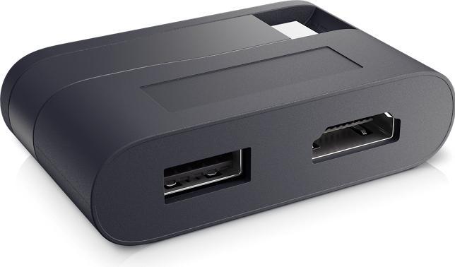 Produktbild Dell USB-C zu HDMI 2.0/USB-A 3.0-Adapter (USB-C, 2 Ports)