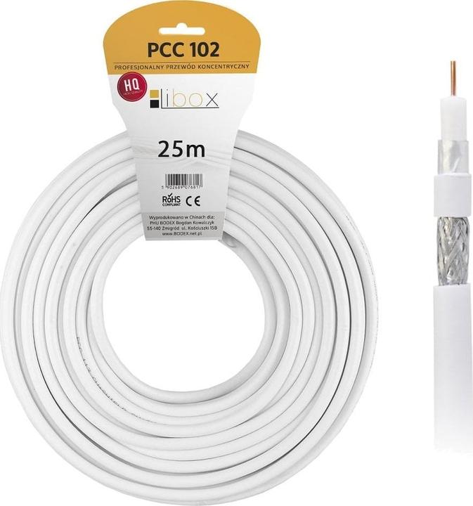 Produktbild Libox Kabelis SAT Trishield HD/25m PCC102-25 (Antennenkabel)