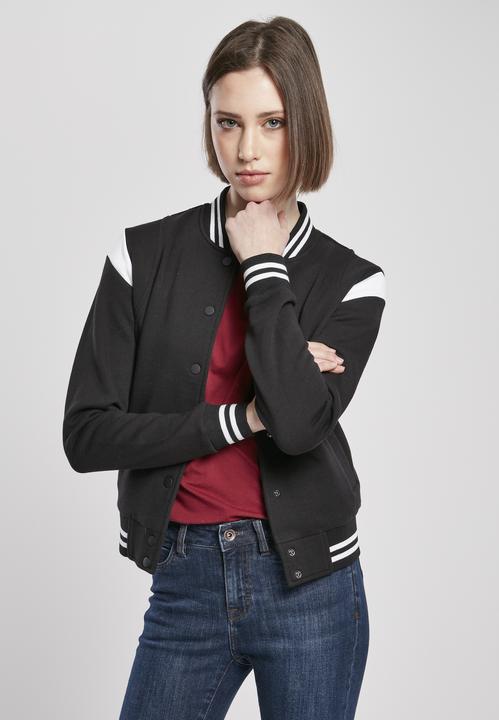 Immagine prodotto Urban Classics Giacca di felpa College con inserto organico da donna (XS)