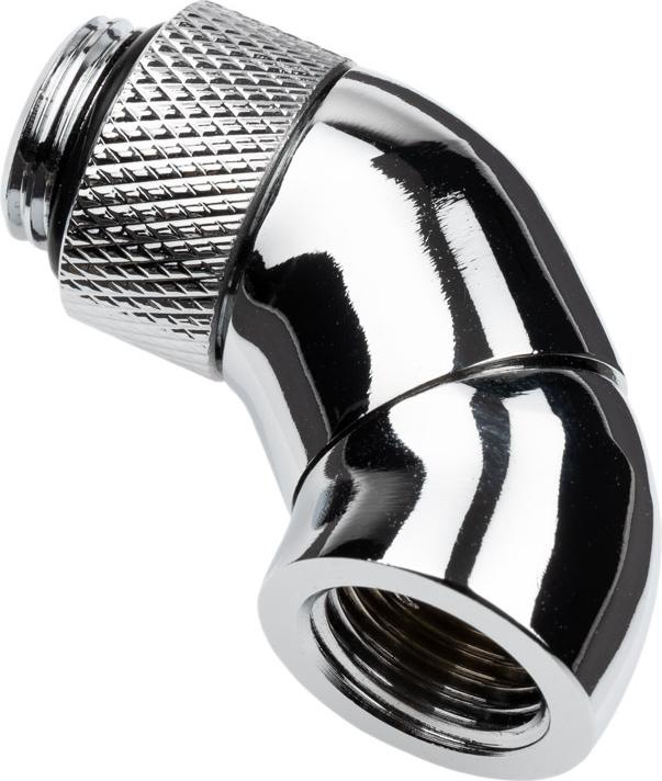 Produktbild Alphacool Eiszapfen Winkeladapter Doppel-45° drehbar G1/4 AG auf G1/4 IG