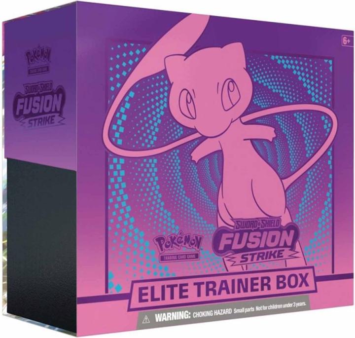 Actual product image Pokémon Fusion Strike (English, Elite / Top Trainer Box)