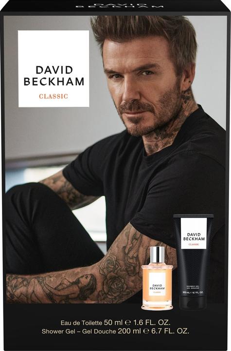 Actual product image David Beckham Classic Eau de Toilette 50ml + Shower Gel 200ml (Perfume set)