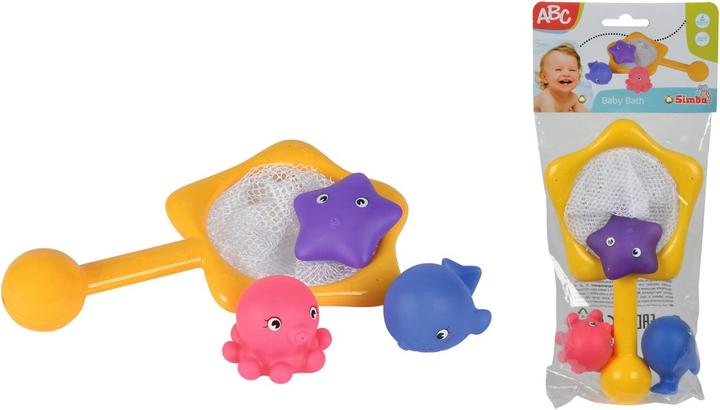 Actual product image Simba ABC bath animals with net