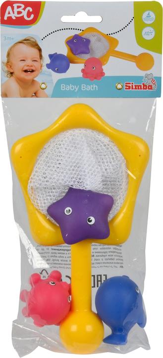 Actual product image Simba ABC bath animals with net