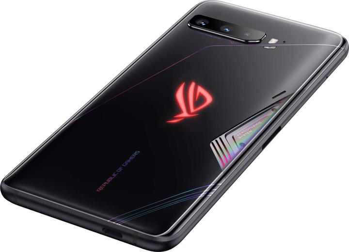 Image du produit ASUS ROG Phone 3 (12GB) (512 Go, Noir, 6.59", Double SIM, 5G)