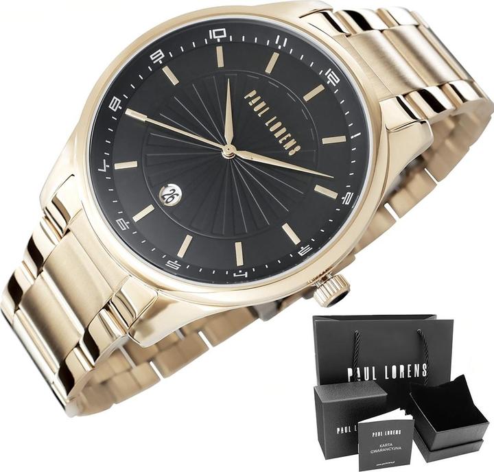 Produktbild Paul Lorens Herrenuhr PL12156B2-1D1 (190 mm)