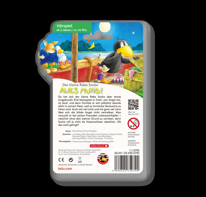 Immagine prodotto Kekz Audiochip The Little Raven Sock - All Brave (Tedesco)