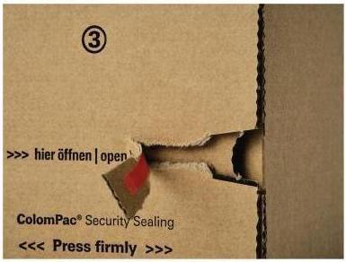 Actual product image Colompac Shipping sleeve DIN A2 (430 x 108 x 108 mm, 20 x)