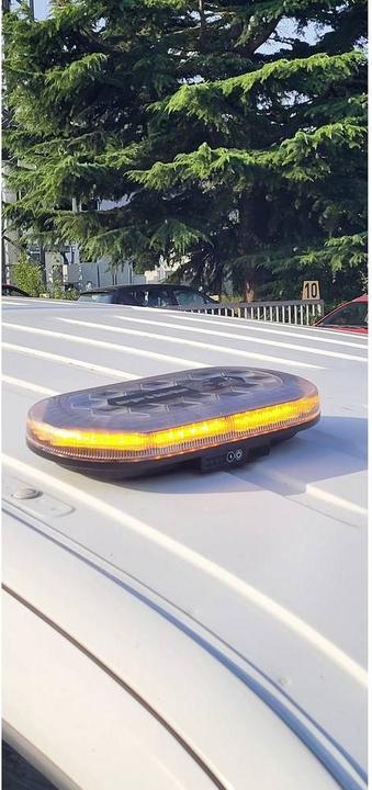 Produktbild Berger & Schröter Warnbalken Akku LED Mini SM865DR 12 V, 24 V über USB Magnetfu