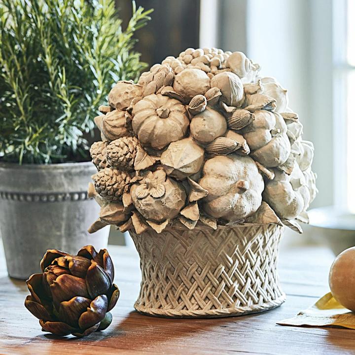 Immagine prodotto Loberon Cestino decorativo per il raccolto Eartha cream