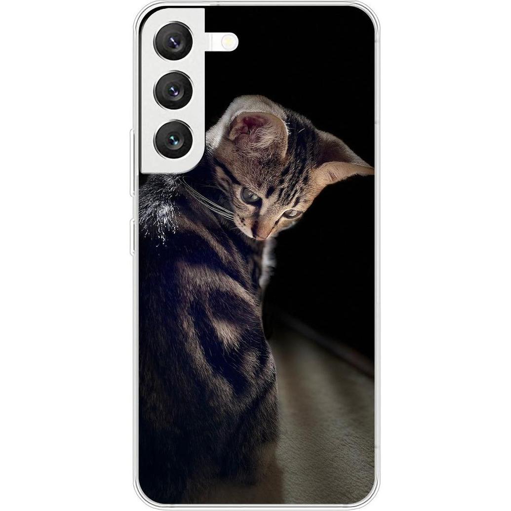 König Design Hülle Handy Schutz für Samsung Galaxy S22 5G Case Cover Tasche Bumper Etuis TPU (Samsung Galaxy S22 5G), Sm...