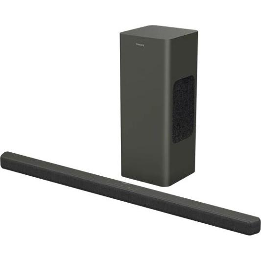 Philips TAB8200/10 (320 W, 2.1 Kanal), Soundbar, Schwarz