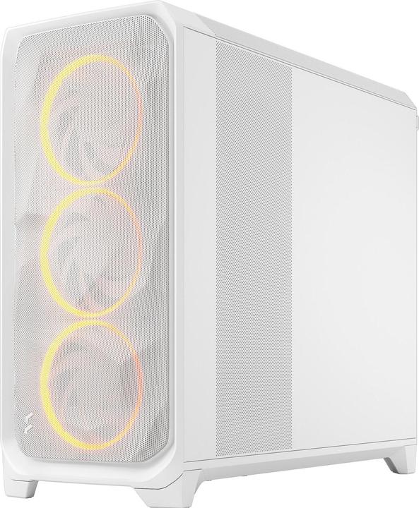 Produktbild Fractal Case Meshify 3 XL White RGB TG Clear Tint (mATX, EE-ATX, ITX, SSI CEB, ATX, E-ATX, SSI EEB)