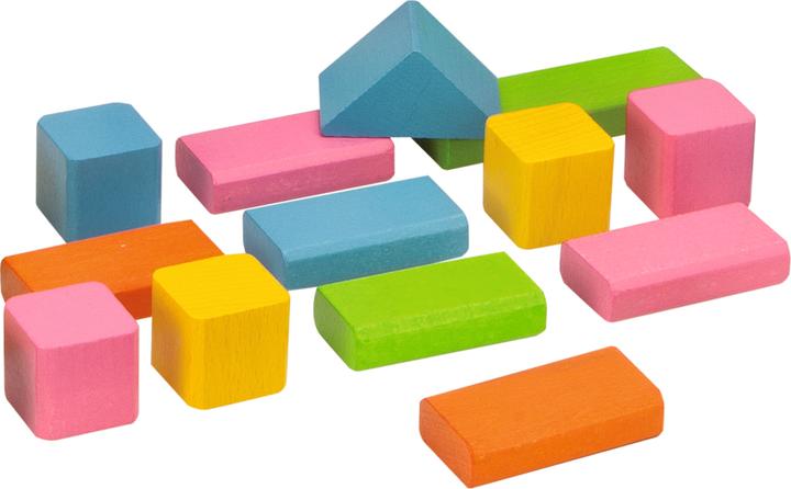 Actual product image Eichhorn Colorful wooden blocks