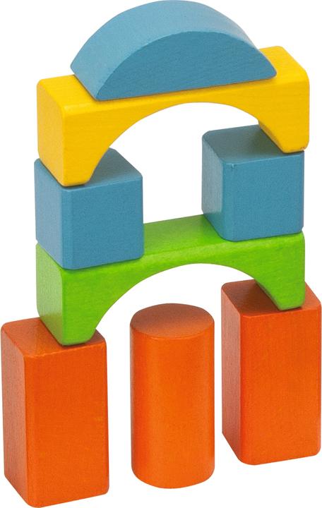 Actual product image Eichhorn Colorful wooden blocks