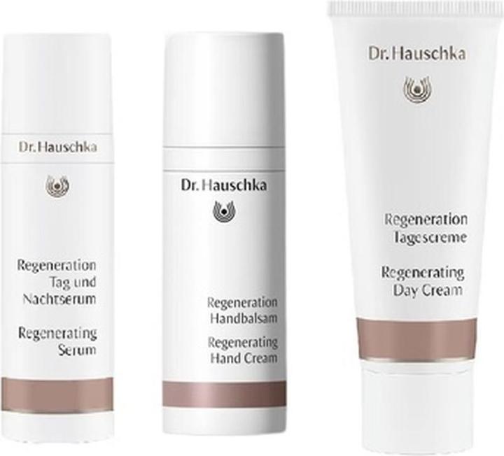 Dr. Hauschka SET Beautiful You krem regenerujący na dzień 40ml + regenerujący krem do rąk 50 ml + se (Gesichtspflege Set)