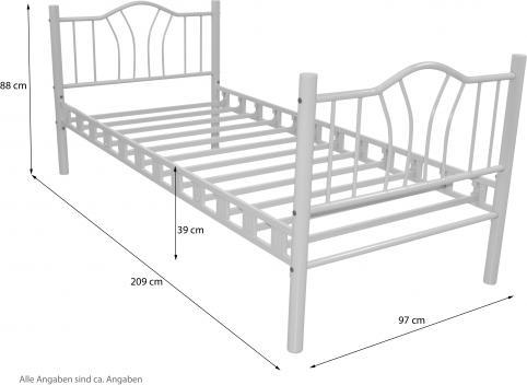 Actual product image Möbel Direkt Online Santi (90 x 200 cm)