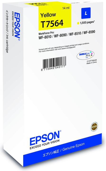 Produktbild Epson T7564 (Y)