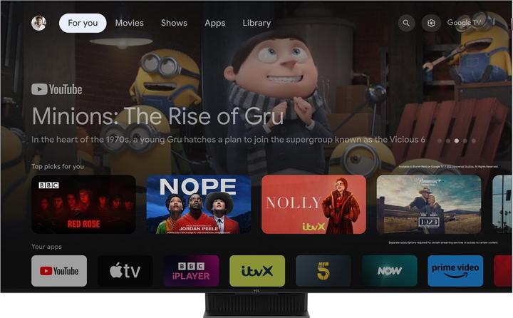 Produktbild TCL 75C855 (75", Mini-LED, 4K, 2024)