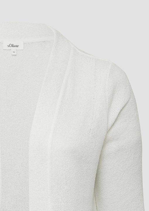 Produktbild S.Oliver Indoor-Jacke Cardigan aus Bouclégarn mit 3/4-Ärmeln (44)