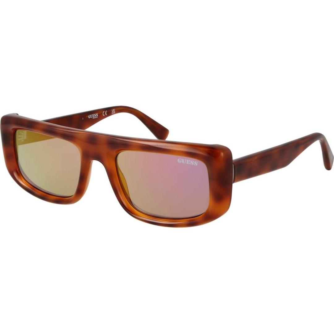 Guess, Unisex, Zonnebril, Injected Havana Smoke Quadratisch