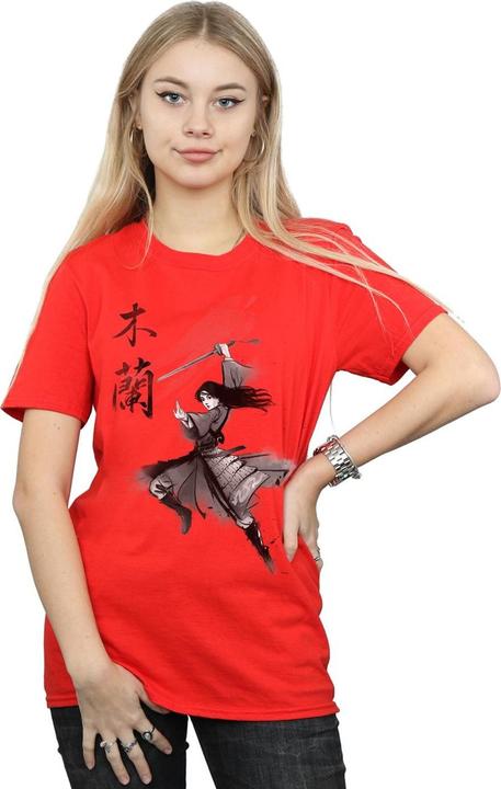 Immagine prodotto Disney Mulan Movie Sword Jump Maglietta Ampia Donna (M)