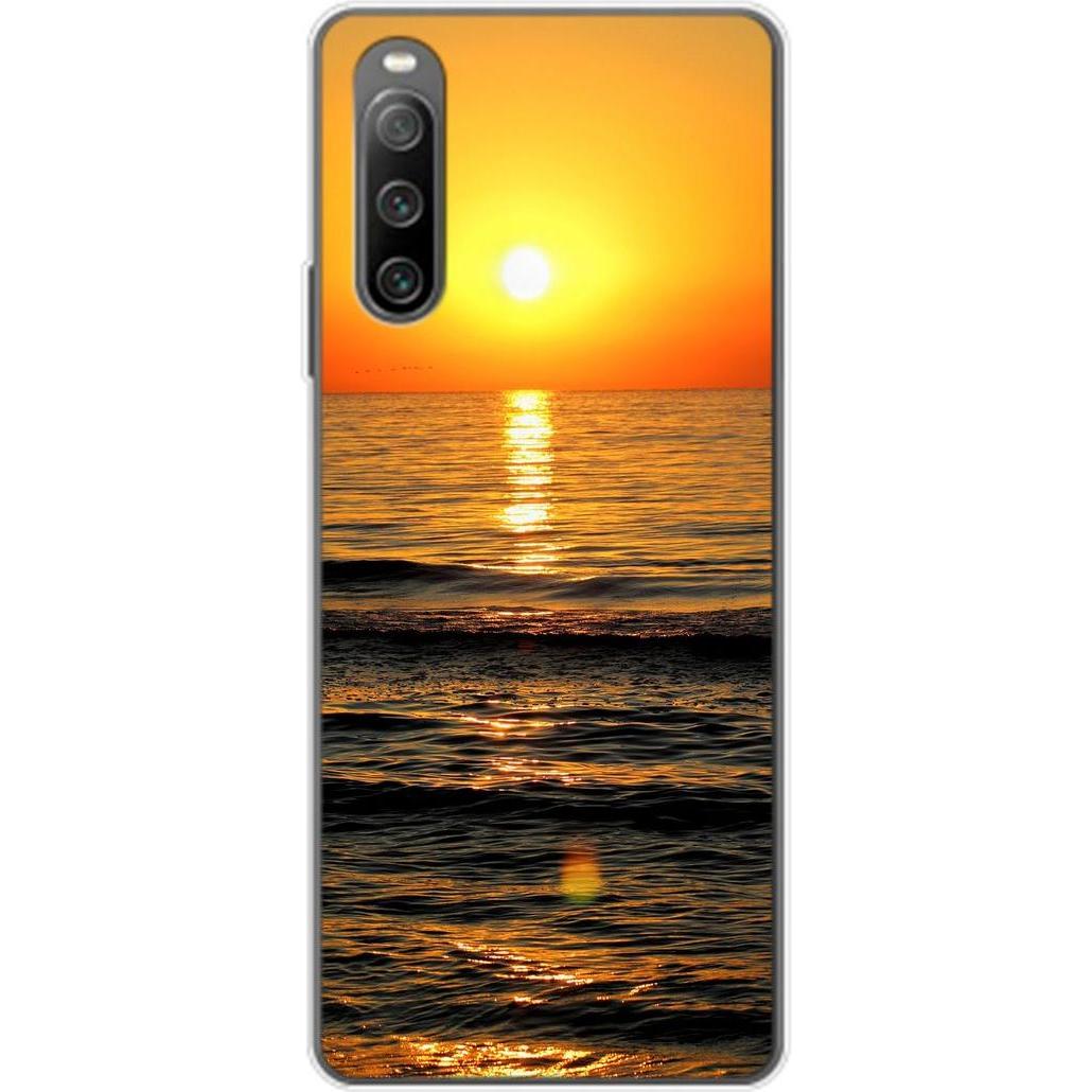 König Design Hülle Handy Schutz für Sony Xperia 10 IV Case Cover Tasche Bumper Etuis TPU Neu (Sony Xperia 10 IV), Smartp...