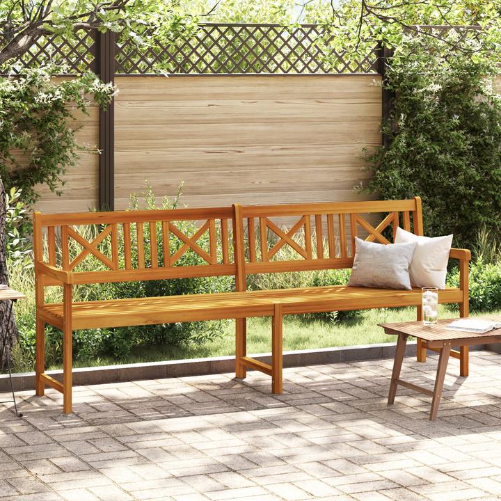 Actual product image vidaXL Garden bench