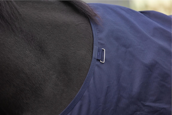 Actual product image Kerbl Outdoor horse rug RugBe Zero 145 cm, dark navy