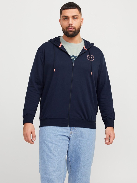 Produktbild Jack & Jones Plus Size Gedruckt Kapuzenpullover Kapuzenpullover (6XL)