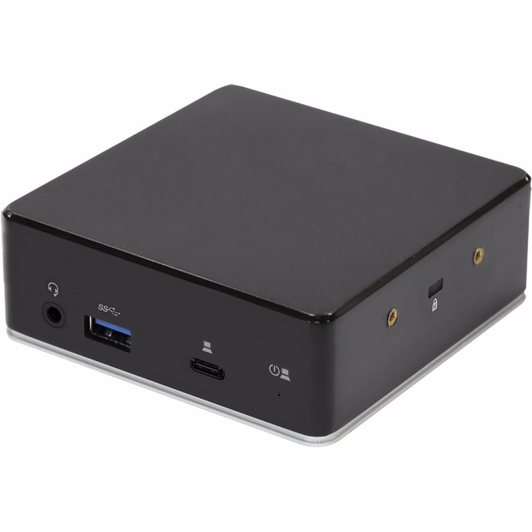 V7 UCDDS1080P - Dockingstation - USB-C - HDMI (USB-C, 1 Ports), Dockingstation + USB Hub, Schwarz