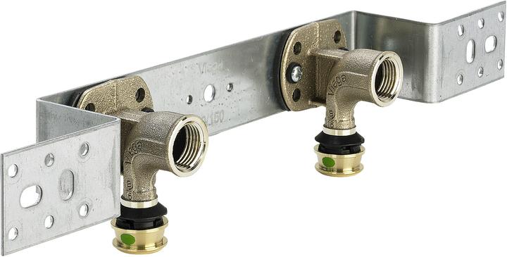 Actual product image Viega Mounting unit Raxofix 5321.71 16xRp 1/2, with SC-Contur, galvanised steel