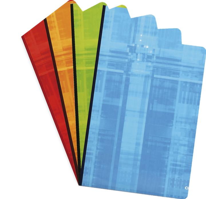 Image du produit Clairefontaine Cahier de notes avec dos en toile (A4+, Quadrillé, Couverture souple)