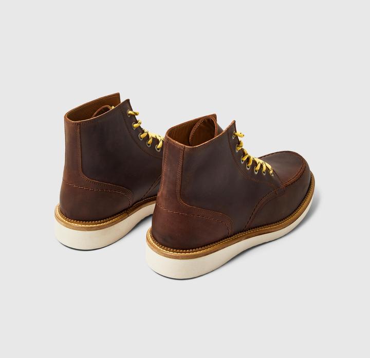 Actual product image Selected Moc Toe Leather Boots (40)